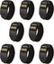 LuBanSir Cinch Straps, 2" x 12" (8 Pack), Elastic Hook and Loop Storage Strap for Cord, Cable, Rope, Hose