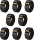 LuBanSir Cinch Straps, 2" x 12" (8 Pack), Elastic Hook and Loop Storage Strap for Cord, Cable, Rope, Hose