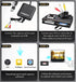 ELECABLE 2-in-1 Hi8 VHS to Digital Converter, RCA to HDMI & USB Video Capture Card, Analog AV to HDMI Display & USB