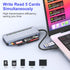 Suejezt 7 1 17/16/15, Memory Stick Pro Duo Card Reader, in USB-A/USB-C Multi Memory Card Reader for SD/TF/MS/XD/CF