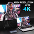 HOPDAY 8 4K Adapter(RJ45 3.0,PD 100W,SD/TF USB C Hub, Ports USB C Dock with Double Monitor HDMI, USB C LAN Port, USB