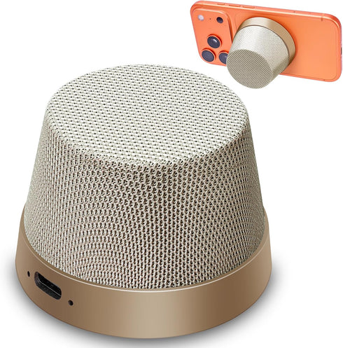 GOKINDOR Birthday Gifts for Men Who Have Everything Bluetooth Speakers Phone Stand, Portable