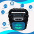 RJ MP3 FM Radio TF/USB Player Bluetooth Portable speaker Rechargeable-Red