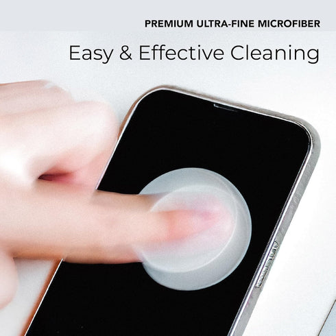 SleekStrip 2PK (8PCS) Portable Cleaning Sticker Pad Reusable Screen Cleaner Wipes Lens Cleaner Wipes for Phone iPad Car