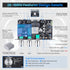 ZK-1001U 5.3 100W 9-24V Amp Bluetooth Mono Amplifier Board with TWS, Mini Audio Amps with Boost for Home Outdoor DIY