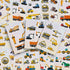100 Pcs Construction-Themed Stickers - Perfect for Birthday Parties and Gifts