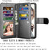 Njjex Galaxy A11 Case for Samsung Galaxy A11, Wallet Case with 9 Card Slots, PU Leather Folio Flip, Detachable
