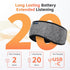 6.0 20H Sleep Headphones Bluetooth Headband, Playtime Headband Headphones with HD Stereo Speakers, Sports Wireless