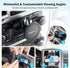 PROfezzion CD Slot & Vent Clip Combo Magnetic Phone Holder Compatible with MagSafe for iPhone 15 14 13 12 Pro Max Plus,