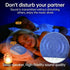 (Gray,2pc) Sleep Pillow Speaker, Bluetooth Pillow Speaker for Sleeping with White Noise Timer Wireless Sleep Aid