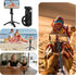 NKDFRI 4-in-1 360 (1PC) Opticnock Magnetic Selfie Stick for iPhone/Android - Rotatable, Extendable with Wireless Remote