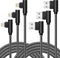 MFi Certified iPhone Charger 3 Pack: 3/6/10FT Nylon Braided Lightning Cables for iPhone 14/13/12/11/Xs/8/7 Plus. Fast