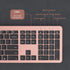 seenda Rechargeable Wireless Keyboard Mouse Combo - Full Size Cordless Keyboard & Mouse with Built-in Lithium Battery