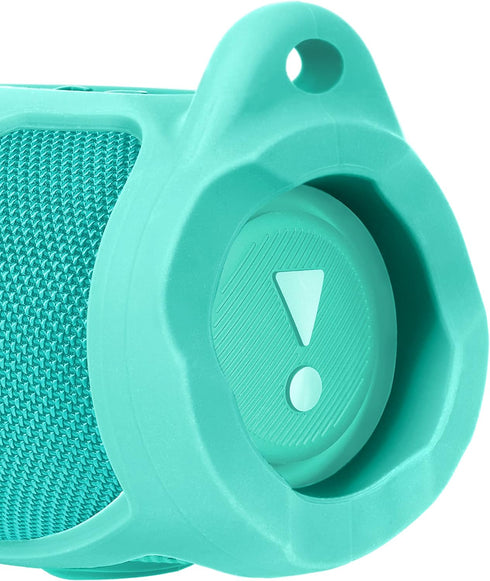GETGEAR Silicone Cover Sleeve for JBL Charge 5 - Portable Bluetooth Speaker, Mint