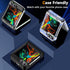 YWXTW Bling Glitter Camera Lens Protector for Samsung Galaxy Z Flip 6, Anti Scratch Metal Ring Tempered Glass