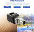 RJ45 to M12 X Coded 8 Pin Adapter, IP68 Shielded Industrial Ethernet Adapter for Basler Cognex Camera Sensor