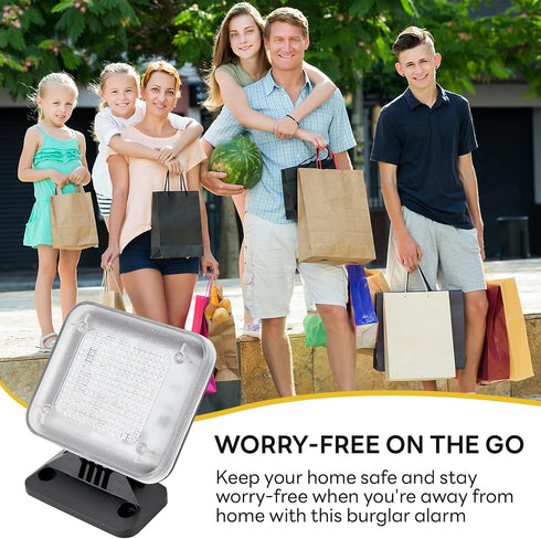 UPIQNG LED Fake TV Light Anti-Thief TV Simulator Burglar Deterrent Fake Television Home Security Light Crime Prevention