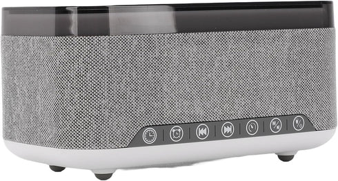 YUEHISY Bluetooth Speaker with Wireless Charging, Multifunctional Wireless Speaker, White Noise Sound Machine with LED