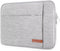Lacdo 14 Inch Laptop Sleeve Case for HP Lenovo Dell ASUS Acer Chromebook 14, Water-Resistant, Gray