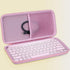 Hard Carry Case Compatible with Logitech MX Keys Mini Minimalist Wireless Illuminated Keyboard (Rose Case)