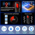 jjxeqo Scanner,5-Level Adjustment,6 Hidden Camera Detector,GPS Tracker Detector,Wireless Signal Sensitivity Detection