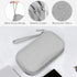 Skycase Electronic Organizer Travel Case - Waterproof Double Layers Storage Bag for Accessories, Charger, Cable, Grey