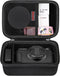 4K Digital Camera Carrying Case for Femivo/VETEK/IWEUKJLO 4K 48MP Vlogging Camera, Travel Compact Storage Cover