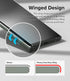 Ringke Privacy Dual Easy Wing for Samsung Galaxy S23 Ultra, Anti-Spy Screen Protector with Easy Application Kit