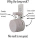 Dot Genie Google WiFi Outlet Holder Mount Stand: No Messy Screws! (1-pack)