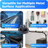 Eveco 24 24 Magnetic Zip Tie Mount Wire Holder - Magnetic Holders with Cable Ties Magnet Clips for Multipurpose Cable