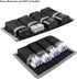 Meking (4 LP-E6 LP-E8 LP-E10 LP-E12, EN-EL14 EN-EL15, NP-FW50 NP-F550 NP-FM500H DSLR Battery Case Holder Storage Bag