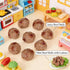 VOSCHOIX 16Pcs Realistic Artificial Meatballs, Simulated Beef Balls Beef Meatball Restaurant Prop PVC Realistic Food