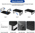 MS01 BESIGN Monitor Stand Riser, Height Adjustable Laptop Stand, Computer Monitor Stand for Monitor