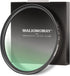 WalkingWay 49mm Black Diffusion Filter 1/8 Pro Mist for Camera Lens, Soft Dreamy Cinematic Effect