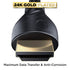 4K 20 1 Pack 4K 60Hz, 2K, 1080P, CL3 PS5, PS4, PowerBear HDMI Cable ft Long Hdmi Cable, Braided Nylon & Gold