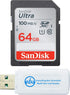 SanDisk 64GB SD Ultra Memory Card SDXC for Sony Cybershot Black/Silver 20.1 MP, DSCW800 Digital Camera with Everything