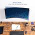VIVO Height Adjustable 17 to 32 inch Single Monitor Articulating Wall Mount for Standing Workstations