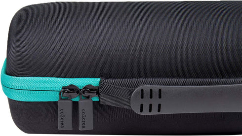 co2CREA Hard Carrying Case Replacement for JBL Charge 4 / JBL Charge 5 Waterproof Portable Bluetooth Speaker (Black