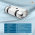 100x-250x Mini Pocket Microscope for Kids Adults, Portable Handheld Microscope with 5 Slides, Phone Adapter