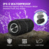 Mega Magnaboom Small Bluetooth Speaker, Portable 5.0 Waterproof Speaker with LED Lights, Enhanced Bass for