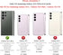 for Samsung Galaxy S23 Ultra Case: Dual Layer Heavy Duty Protective Cover with Screen Protector - Black