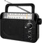 Retekess TR604 AM FM Radio, Battery Operated Portable Radio, Plug in Wall, Big Speaker