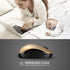 seenda Wireless Mouse with Nano USB Receiver, Noiseless 2.4G Wireless Mouse for MacBook, Notebook, PC (Black & Gold)