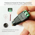 10 Pairs 12V Male+Female DC Power Jack Plug Adapter - 2.1x5.5MM Barrel Connector for CCTV Security Camera