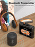 Gracioso Cassette 1100mAH Cassette Cassette Bluetooth Tape Player with Rechargeable Battery, Compact Vintage Player