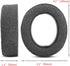 HS70 Earpads Upgrade Thicker Fabric Ear Pads Replacement for Corsair HS70 Pro, HS60 Pro, HS50 Pro Headphones