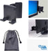 Kare Kind Smartphone Clip-On Holder - Attaches to Monitor and Laptops - Adjustable Mount for Slim or Thick Monitors (up