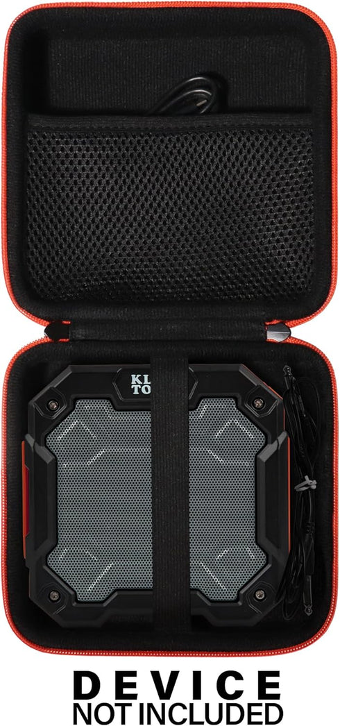 GETGEAR Wireless Speaker Case for Klein Tools AEPJS3, Lightweight Case with Wrist Strap and Compartment