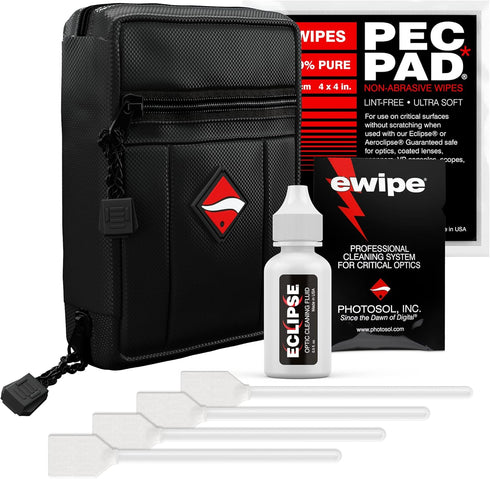 Photographic Solutions Digital Survival Kit - Type-2 Sensor Swabs, PEC-PAD Wipes, E-Wipe, Eclipse Fluid