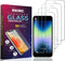 RKINC Screen Protector (4-Pack) for iPhone 6S / iPhone 6 - Tempered Glass Film, 0.33mm, Bubble-Free